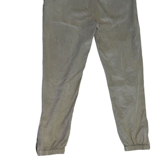 Monrow Short Sleeve Side Zip Detail Olive Jumpsuit Revolve Utility Sz M Medium - Picture 6 of 11